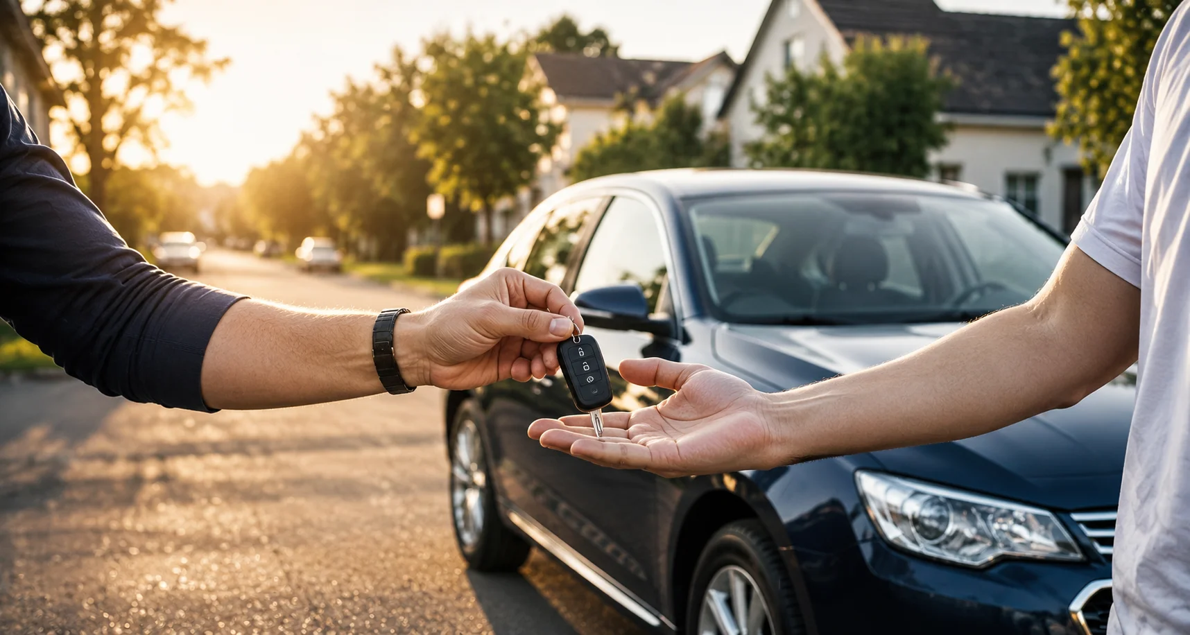 Autoankauf Bayreuth – Fahrzeugübergabe